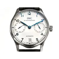在飛比找蝦皮購物優惠-IWC 萬國大葡萄牙系列七日鍊不鏽鋼自動腕錶