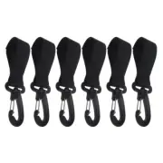 6PCS Kayak Paddle Keeper Oar Webbing Strap Holder Snap Clip For Paddleboard