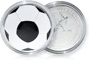 Referee Toss Coin - Sports Flipping Decision Coin | Football Referee Coin | Portable Sports Pick Edge Equipment with Case for Volleyball | Flipping Coin for Sports Matches Football Volleyball Trainin