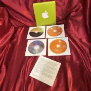 Set(4)Apple Mac CDsSoftware for iMac G3/333MHz w/OS 8.6 #691-2375-A, #691-2376-A
