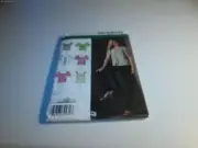 Simplicity 2697 Misses Plus Size Top w Collar Sleeve Variation Size 14 -22