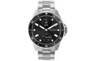 Withings HWA10-MODEL 9-ALL-INT Black Dial Silver Stainless Steel Unisex Watch