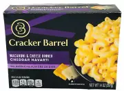 Cracker Barrel Cheddar Havarti Macaroni & Cheese Dinner 14 oz Mac