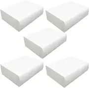 Ipetboom 5bags Thick Paper Hand Towels Absorbent Napkins for Bathroom Use Multi-Function Towels for Hands Convenient and Pack
