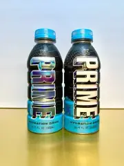 〽️New Limited PRIME X Blue Pink Lemonade Holo Clear Energy Hydration (2 Bottles)
