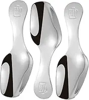 Mobestech 3Pcs Stainless Steel Tea Scoop Multi Functional Household Coffee Spoons for Precise Measuring and Convenient for Home and Present Giving
