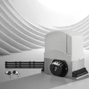 LockMaster Electric Sliding Gate Opener 1200KG Automatic Remote Rail 4M New