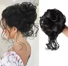 Messy Bun Hair Piece Hair Bun Scrunchies Curly Wavy Synthetic Chignon NEW