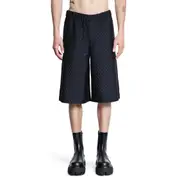 [ALEXANDER MCQUEEN] Skull Jacquard Shorts Black