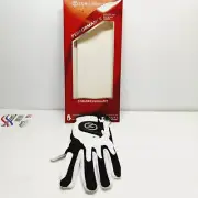 Junior Left Hand Golf Glove Zero Friction Compression Fit Performance White And