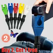 Flexible Draining Tool Snap Funnel, Multi-Purpose Flexible Fold Oil Funnel YA