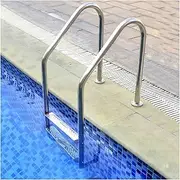 Swimming Pool Ladder,IIncline Above Ground in-Pool Swimming Pool Ladder,Ease of Use(2Step)