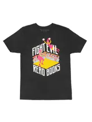 fight evil, read books unisex t-shirt (2019) Classic