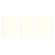 3x 32pc Filofax A5 Notebook Refill White Plain Paper Writing School Stationery