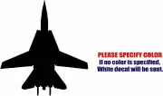 F-14 Tomcat Fighter Decal Sticker JDM Funny Vinyl Car Window Bumper Truck 9"