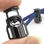 Enosea12 PCS Metal Spring Cord Locks for Drawstrings, Single Hole Drawstring ...