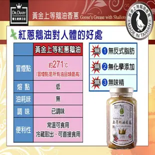 【悅生活】御品能量--黃金3A頂級鵝油 香蔥+原味雙享組(鵝油香蔥 生酮 豬牛油 拌醬 樂朋)