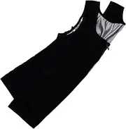 [TOBBOMEY] Workout Tank Top Waist Trainer Men's Compression Vest Quick Dry Sauna Vest for Fitness Yoga Running