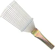 BUGUUYO 3pcs Horse Cleaning Tools Double Sided Horse Metal Rake for Cattle Grooming