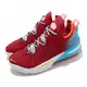 Nike 籃球鞋 LeBron XVIII EP 運動 男鞋 氣墊 舒適 避震 包覆 明星款 球鞋 紅 藍 CW3155600