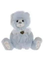 Charlie Bears 2023 Gaynor Collectable Teddy Bear Plush Handmade Soft Light Blue