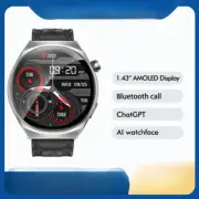 New 1.43" screen Bluetooth call IP68 Waterproof NFC 100+ Sport Heart Rate Blood