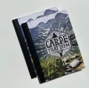 C R Gibson Markings Hard Cover Composition Notebook College Ruled 100 Sheets 2pk