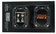 KISS Logo Dynasty Faces Dual Pack Poker Game Playing Cards and Dice (2 Pack)