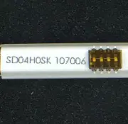 SD04H0SK C & K DIP Switch DIP OFF ON SPST 4 Flush Slide 10 PIECES