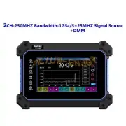 Hantek Digital Tablet Oscilloscope Signal Generator Multimeter 2CH 250MHz 3in