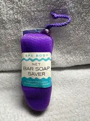 Swissco Spa Body Purple Net Bar Soap Saver Rich Lather New