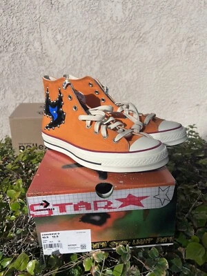 Converse 2022 Come Tees x Chuck 70 High 'Star Light Path' Sun Orange Men6/Women8