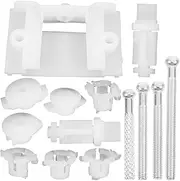 TOPPERFUN 1 Set Headlight Adjuster Screw Set for Easy to Use Headlamp Adjuster Clip Kit
