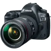 Canon EOS 5D Mark IV Kit (24-105mm f/4L II) DSLR - Black