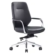 GRAND LOW BACK Executive Chair BLACK PU