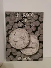 New! H.E. Harris Jefferson Nickel Starting 1996 Coin Folder Album Book #2681