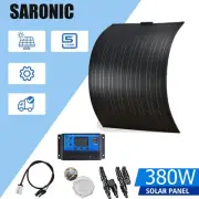 12V 400W 380W Flexible Solar Panel Mono Home Caravan Camping Charging 30A power