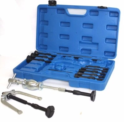 16PC BEARING PULLER BLIND HOLE SLIDE HAMMER PILOT INTERNAL EXTRACTOR REMOVAL