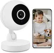 Wireless Security Camera - HD Smart Cameras for Home Security - HD Wireless Camera with 360 Degree View, Two-Way Audio for Home Security, Baby Monitor,