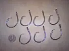 7 Circle Hooks Mustad Tuna Hook 14/0 Hooks 39960-DT Stainless Deep Sea Fishing