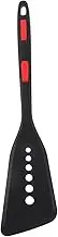TIDTALEO Silicone Wok Spatula Turner with Long Handle Nonstick Pancake Turner for Heat Resistant Kitchen Spatula for Frying Fish and Eggs Practical Cookware for All Heat Sources