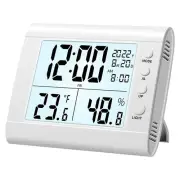 Digital Alarm Clock, Electronic Clock LED Display Electronic Clock Stereo,7245