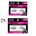 2x Ardell False Eyelashes Magnetic Black Lashes Adhesive Included Demi Wispies