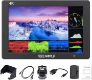 FEELWORLD T7 plus 7 Inch 3D LUT DSLR Camera Field Monitor with Waveform Histogra