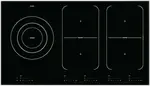 ASKO 90cm 5 Zone Induction Cooktop - Black