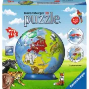 Ravensburger 3D Puzzle Children Earth Puzzle Ball Kids Puzzle Puzzle 72 pieces