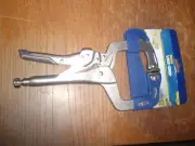 2-IRWIN Vise Grip C-Clamp 11" Locking Pliers with Fast Release-#IRHT82586