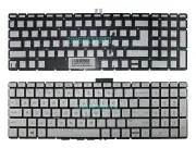 New HP 15-bs000 15-bs100 15-bs500 15-bs600 15-BW Keyboard US Silver Backlit