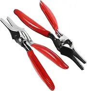 Alipis 2pcs Hose Removal Pliers Durable Automotive Tool for Fuel Line and Vacuum Hose Disassembly Lightweight and Versatile for Tight Spaces