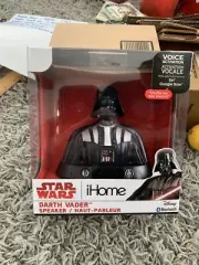 iHome DARTH VADER Disney STAR WARS Travel RECHARGEABLE Bluetooth SIRI Speaker